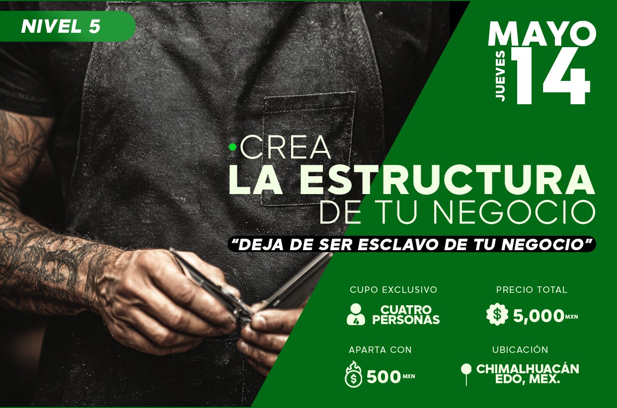 CREA LA ESTRUCTURA DE TU NEGOCIO