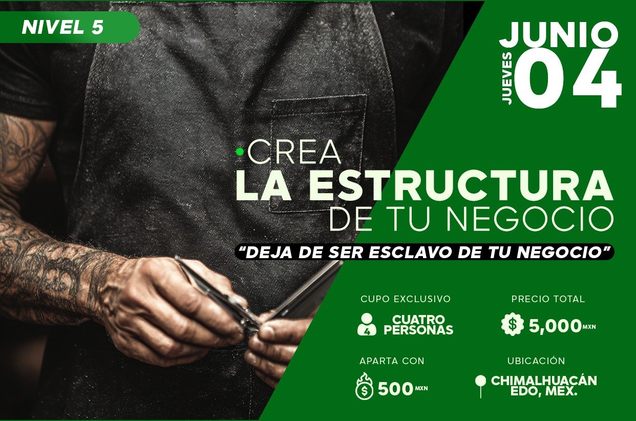 CREA LA ESTRUCTURA DE TU NEGOCIO